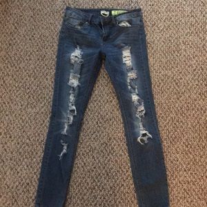 Indigo Rein Ripped Skinny Jeans